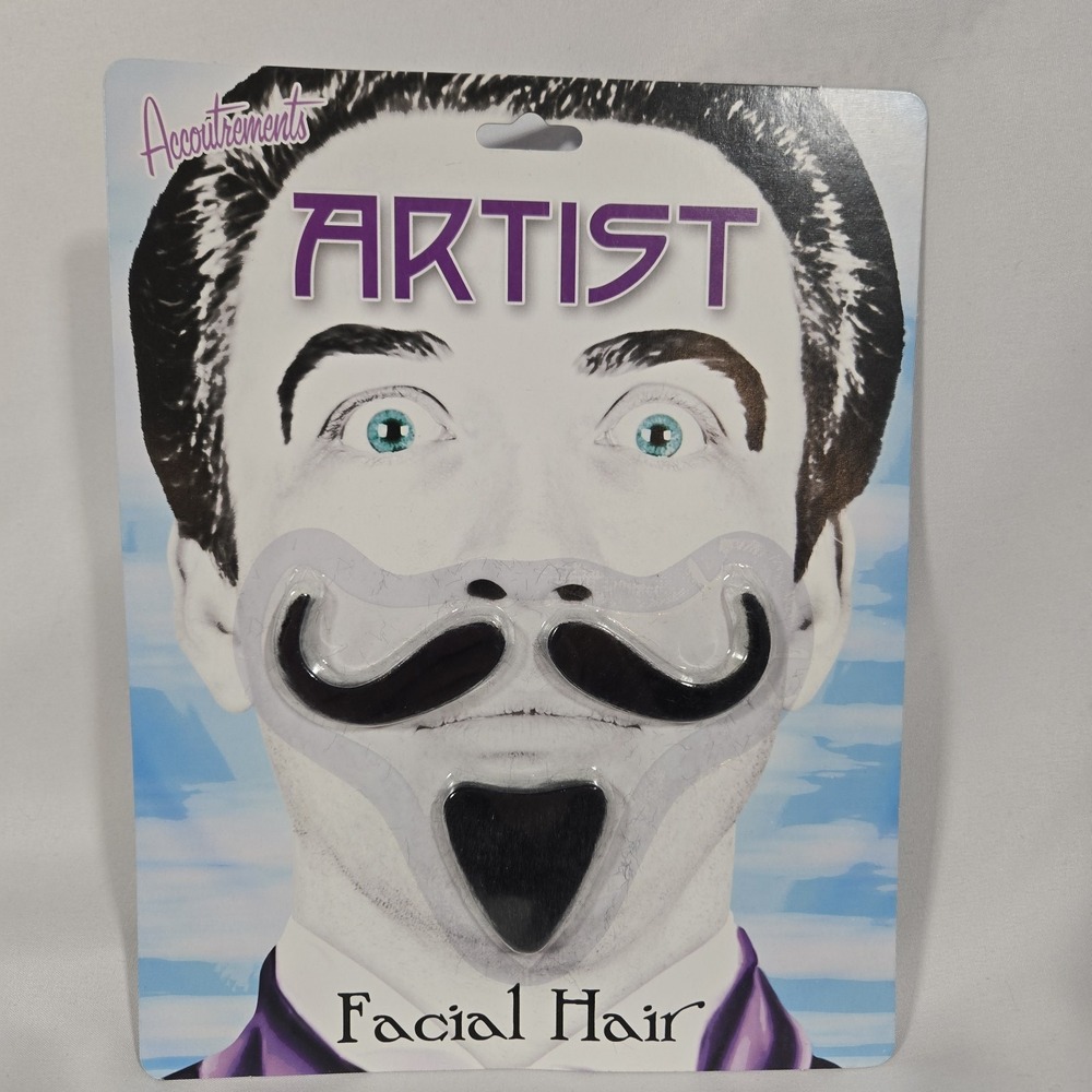 Accoutrements Costume Mustache Artist | New Old stock New with Blemish - small